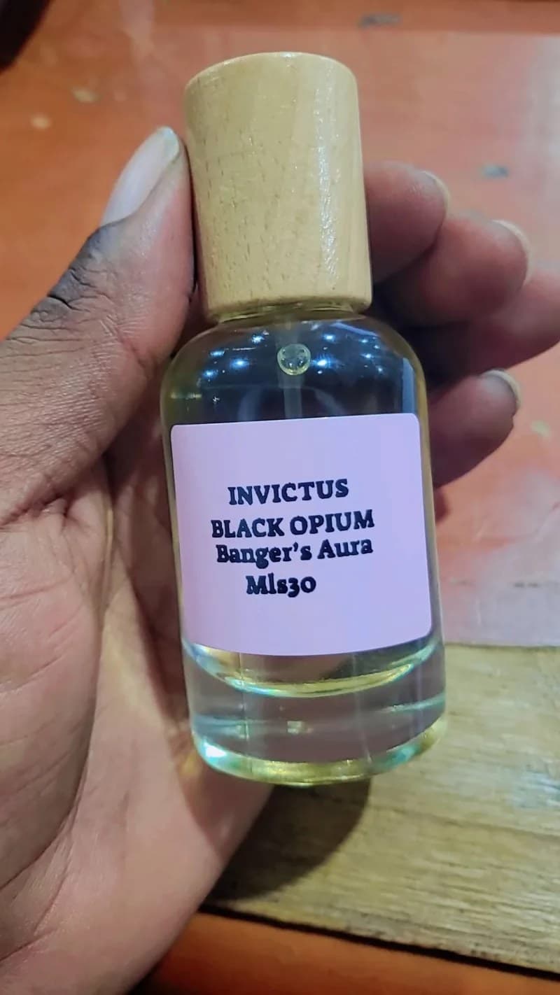 Invictus with black opium cocktail