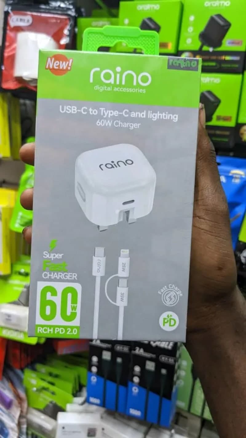 Raino super fast charger