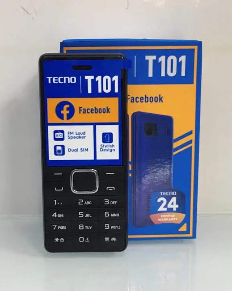 Tecno T101 Dual Sim Basic Phone