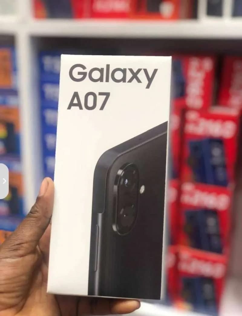 Samsung A 07 Boxed